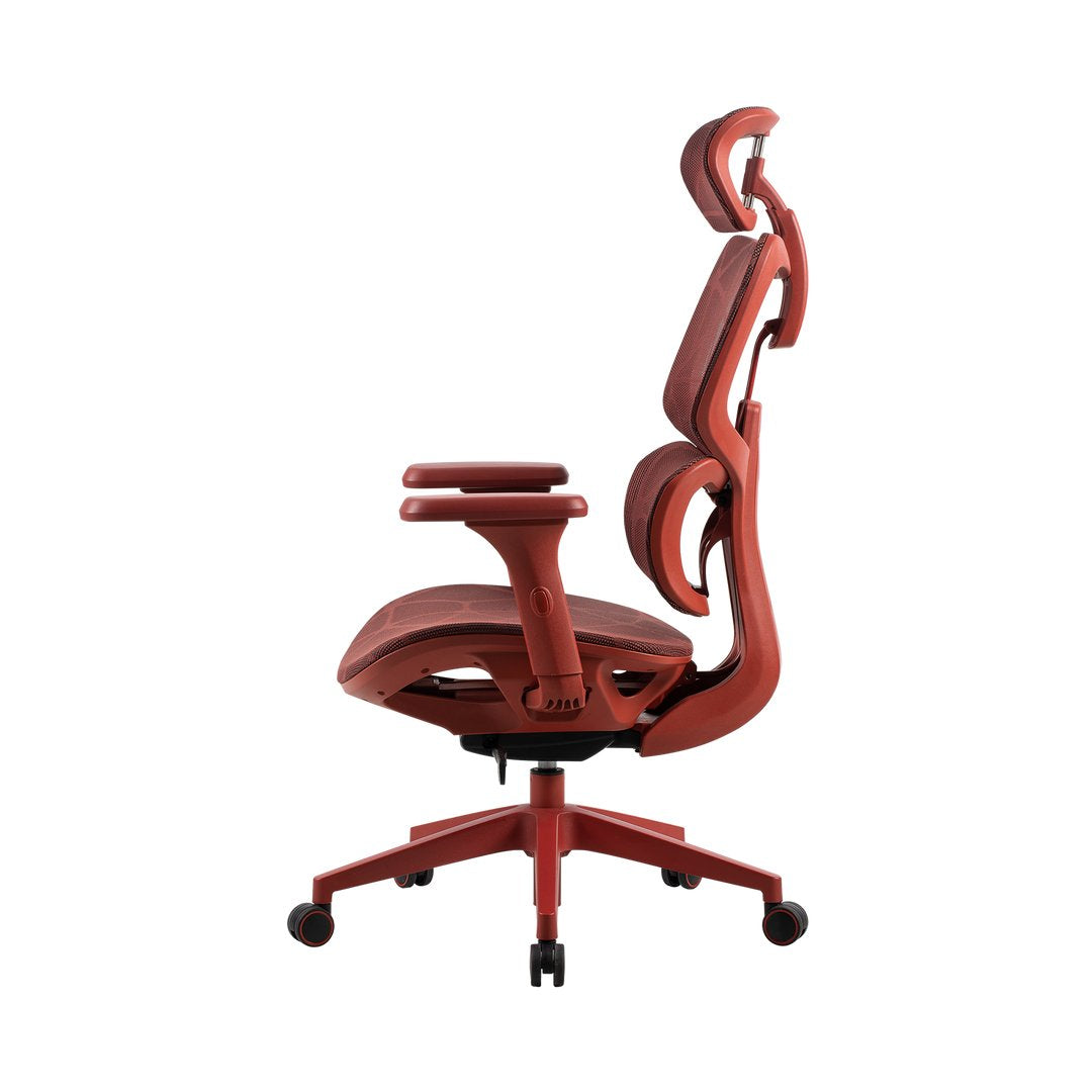 Silla De Oficina Onex Ventra Premium De Malla, Roja
