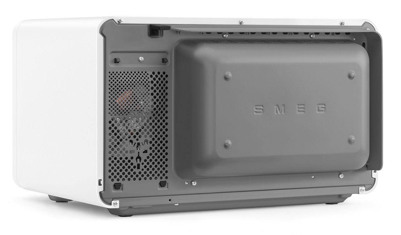 Microondas De Sobremesa Smeg Moc02whmeu Con Ventilador/Grill