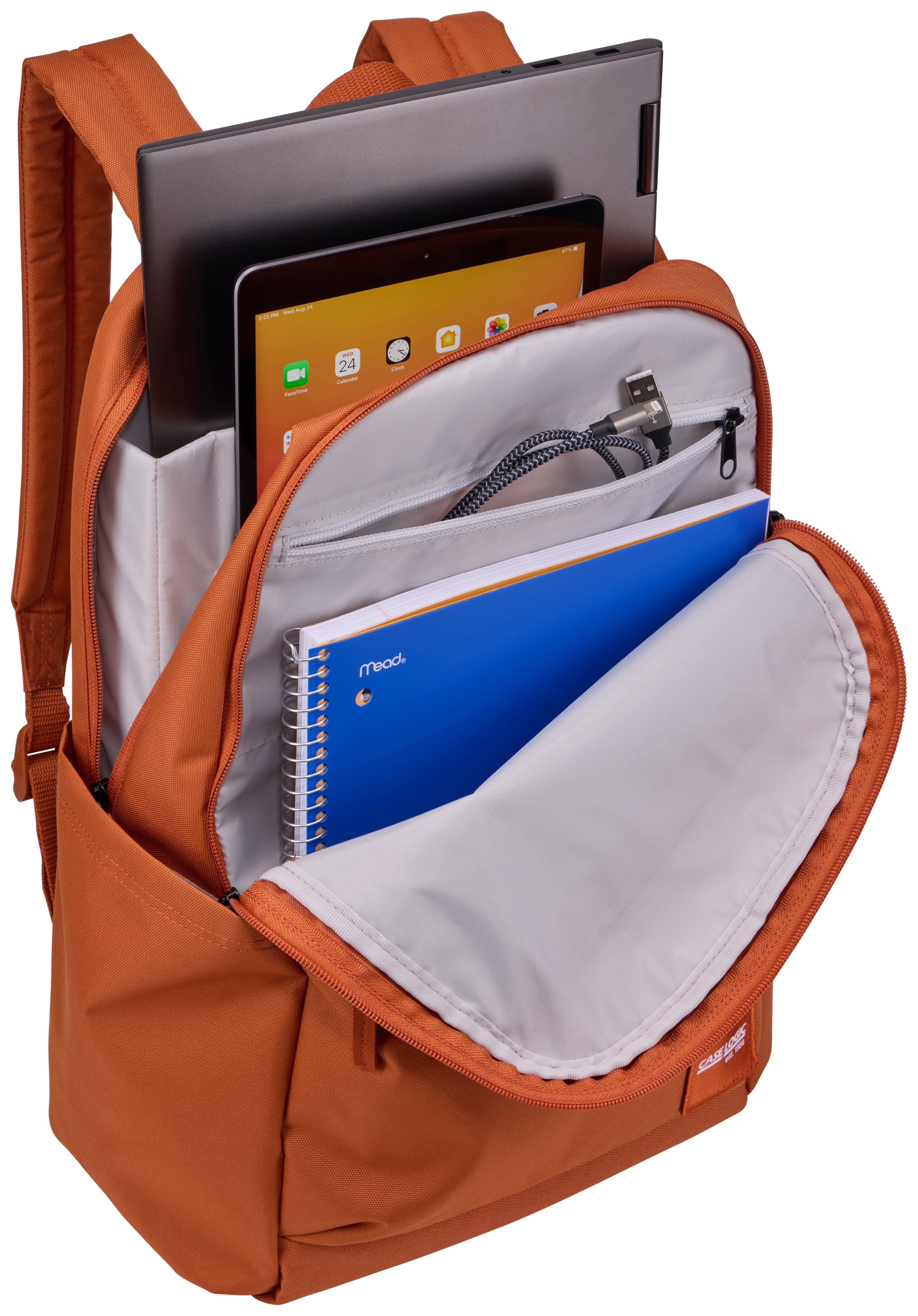 EAN 0085854254465 - Case Logic Campus CCAM3216 - Raw copper mochila Mochila informal Naranja Poliéster imagen 4