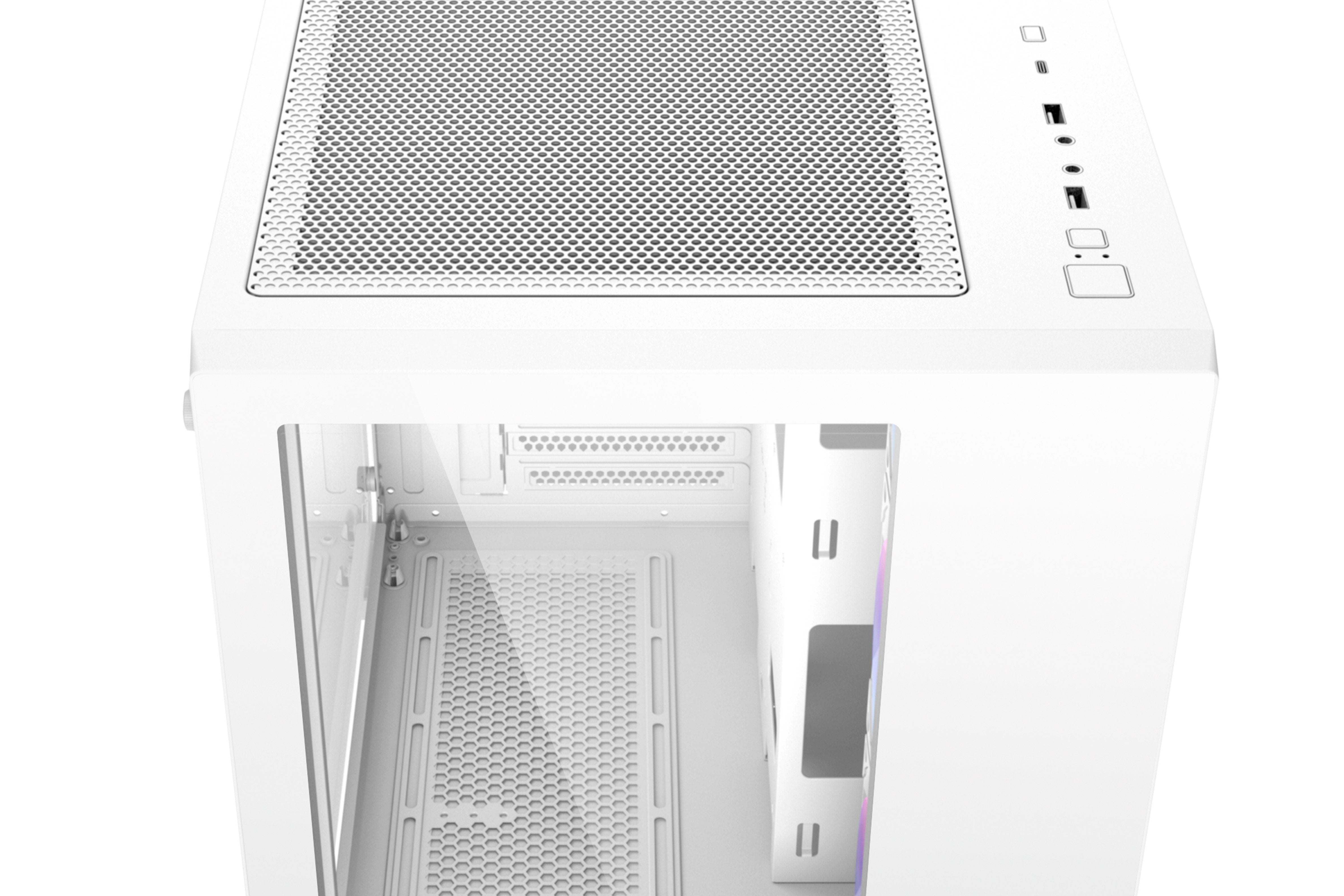 EAN 6974560225583 - ABYSM Danube SAVA 285 BX203 Escritorio Transparente, Blanco imagen 4