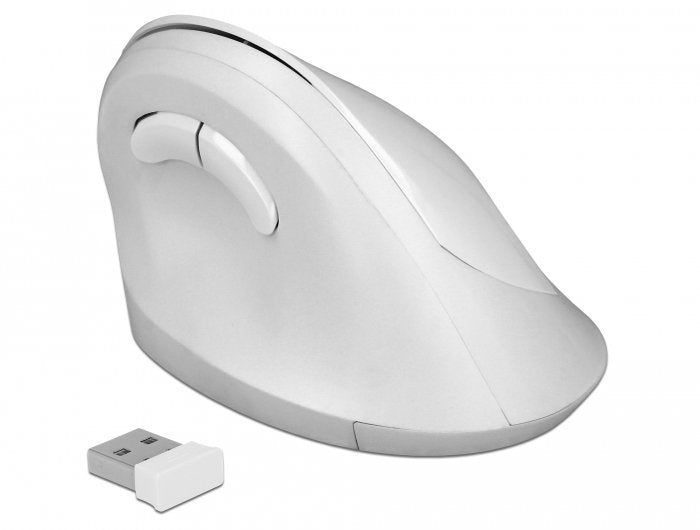 Delock Raton Ergonómico Usb Vertical Inalámbrico