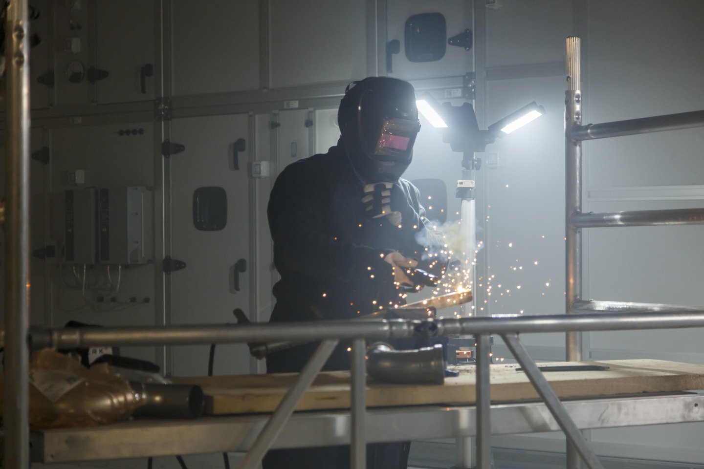 EAN 4007123685394 - Brennenstuhl 1173700008 luz de trabajo Negro, Plata LED 100 W imagen 5