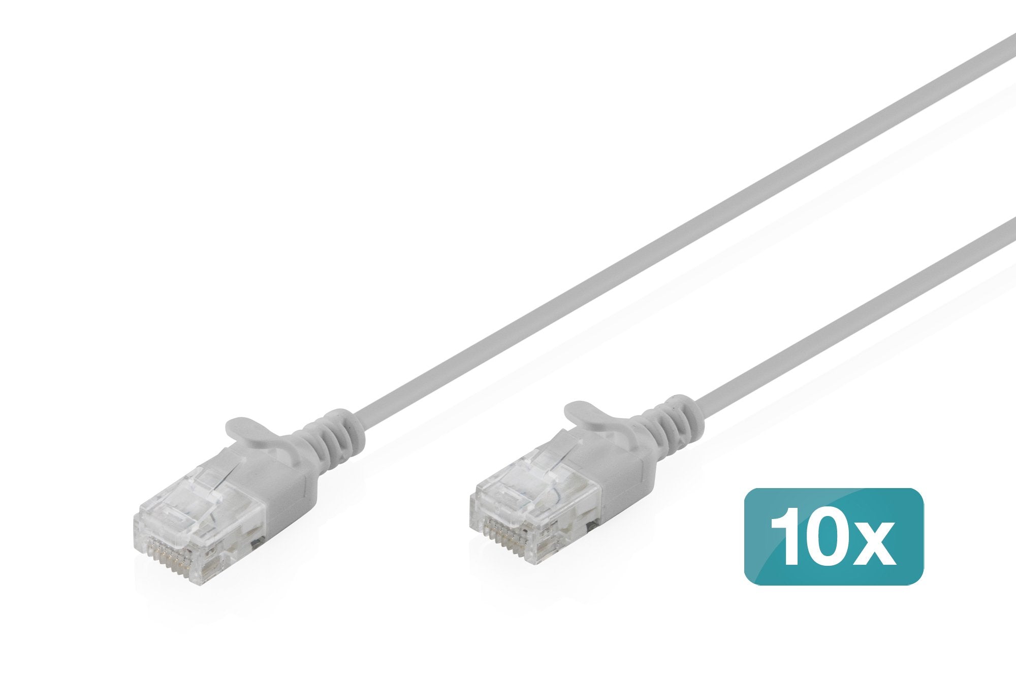 EAN 4016032507406 - Digitus DK-1618-003S-10 cable de red Cat6 U/UTP (UTP) imagen 1