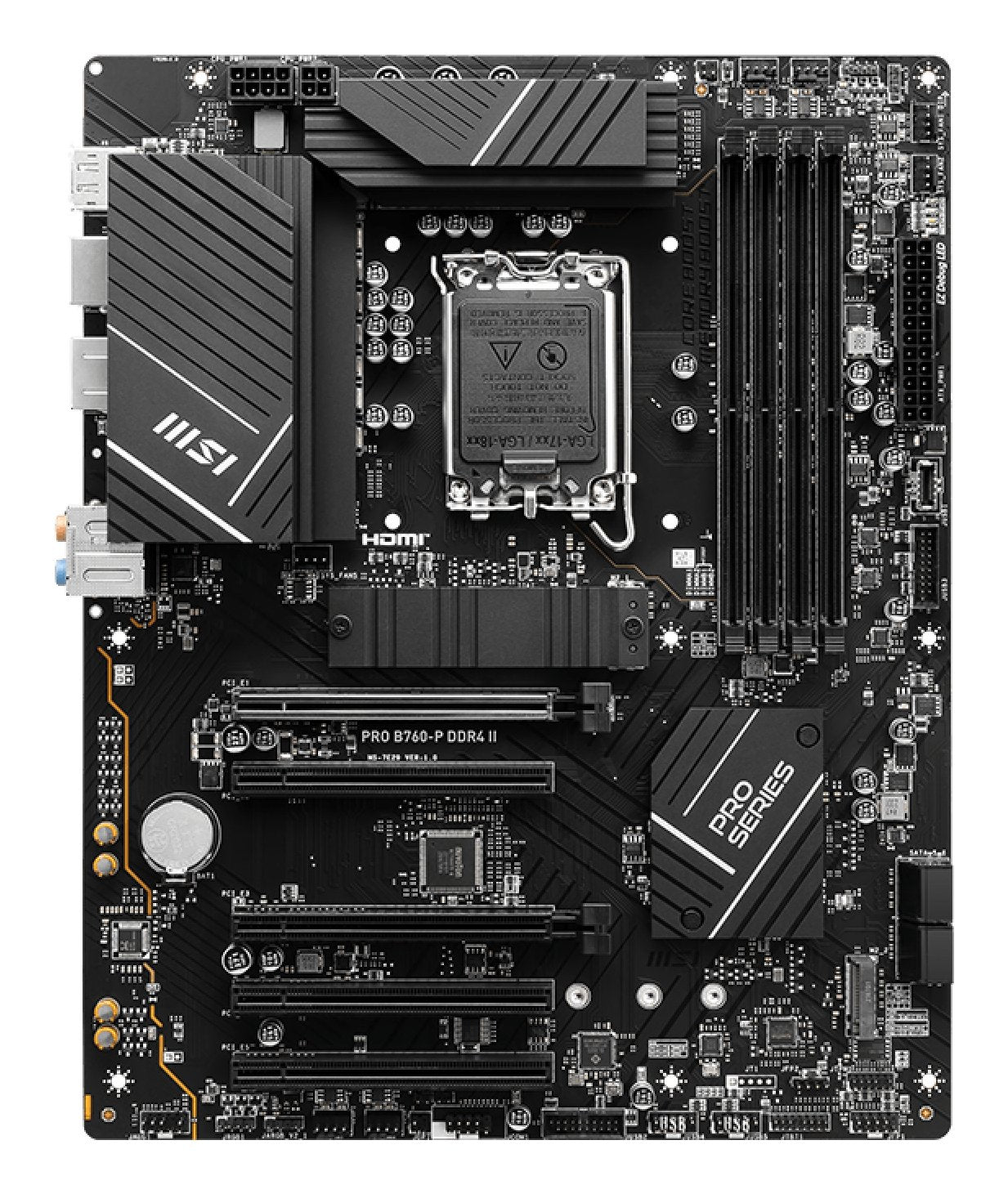 EAN 4711377128889 - MSI PRO B760-P DDR4 II placa base Intel B760 LGA 1700 ATX imagen 2