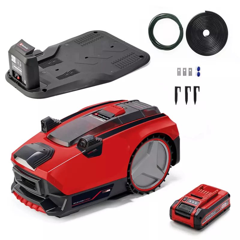 EAN 4006825663525 - Einhell FREELEXO CAM 500 Robot cortacésped Batería Negro, Rojo imagen 1