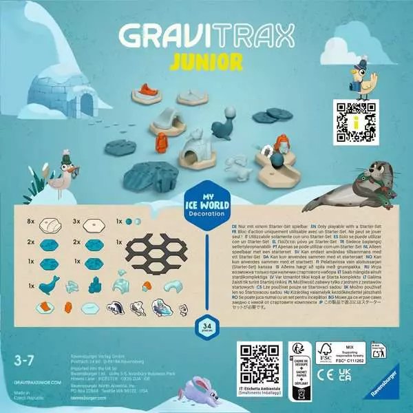 Ravensburger Gravitrax Junior Expansion Ice, Train 23748
