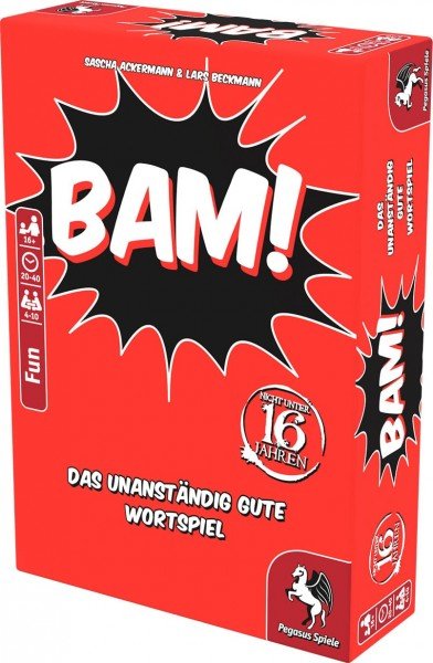 Pegaso ¡Bam! - El Juego De Palabras Indecentemente Bueno, Juego De Fiesta. 18300g