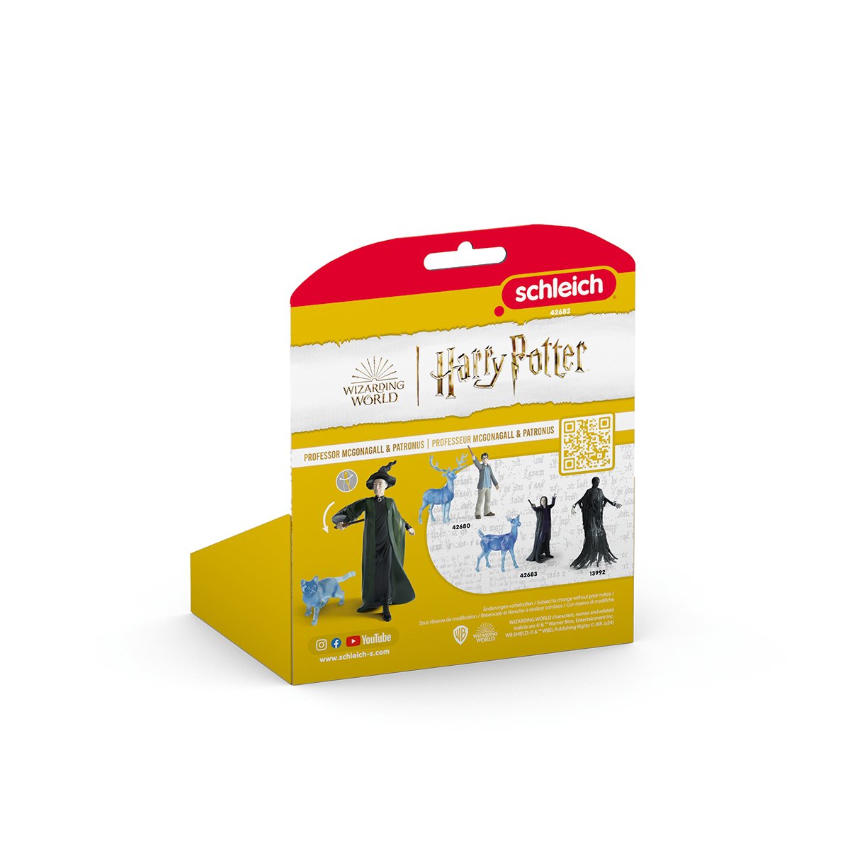 Schleich Wizarding World Harry Potter - Mcgonagall & Patronus, Figura Del Juego 42682