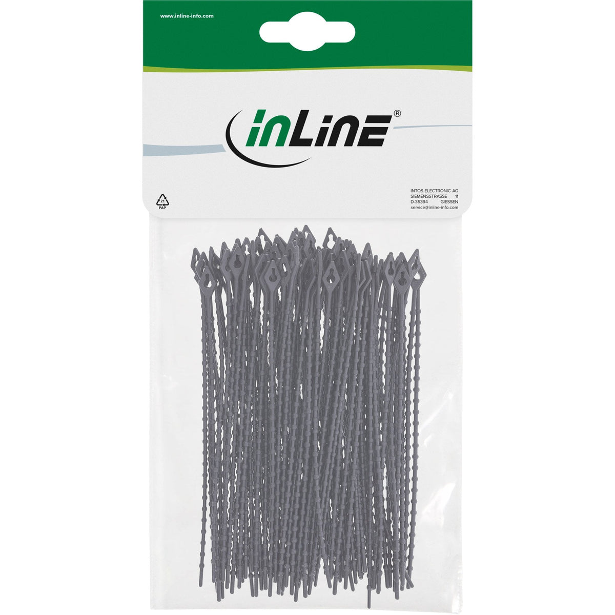 Bridas Inline Ball Longitud 150mm Negro 100uds