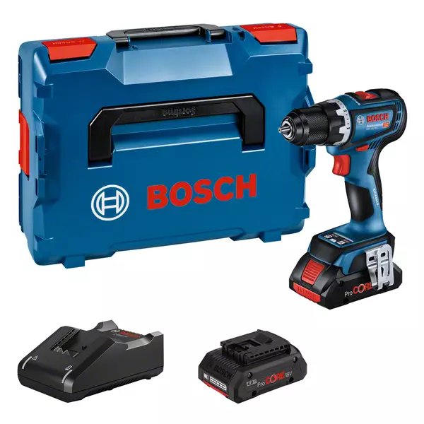 EAN 4059952617237 - Bosch GSR 18V-90 C 2100 RPM 1,1 kg Negro, Azul imagen 1