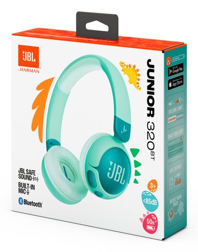 EAN 1200130015816 - JBL Junior 320BT Auriculares Inalámbrico Diadema Llamadas/Música USB Tipo C Bluetooth Verde imagen 8