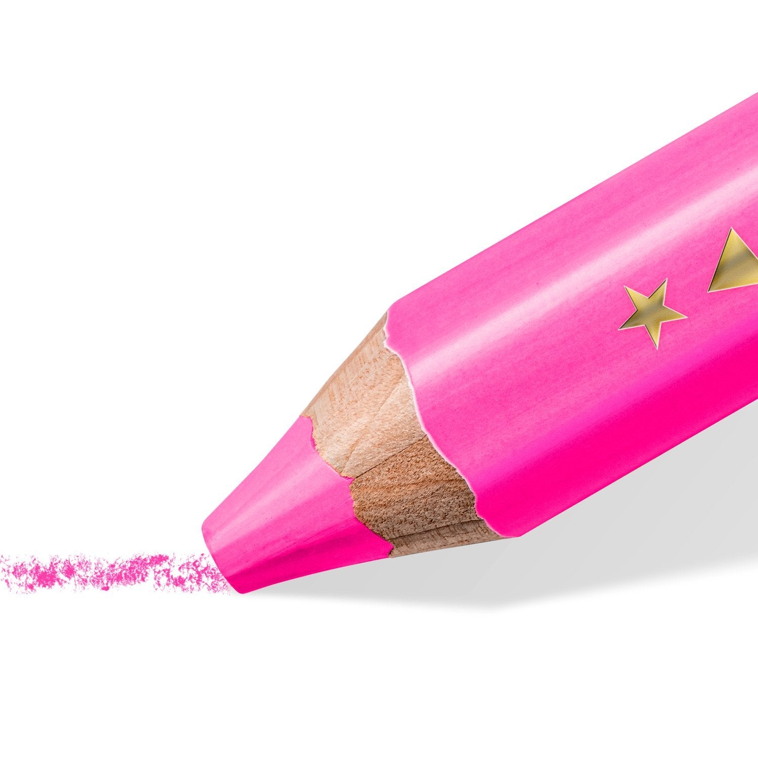 EAN 4007817160381 - Staedtler 140 C4P1 lápiz de color Verde, Naranja, Rosa, Amarillo 4 pieza(s) imagen 5