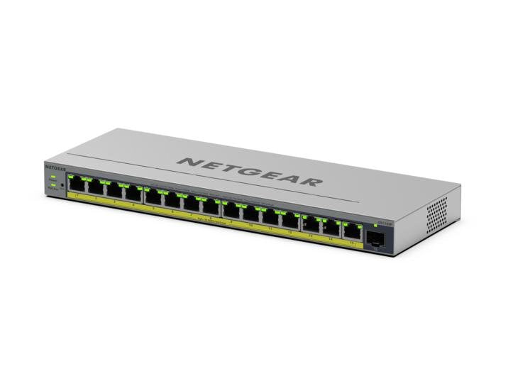 EAN 0606449174816 - NETGEAR GS116EP Gestionado L2/L3 Gigabit Ethernet (10/100/1000) Energía sobre Ethernet (PoE) Gris imagen 3