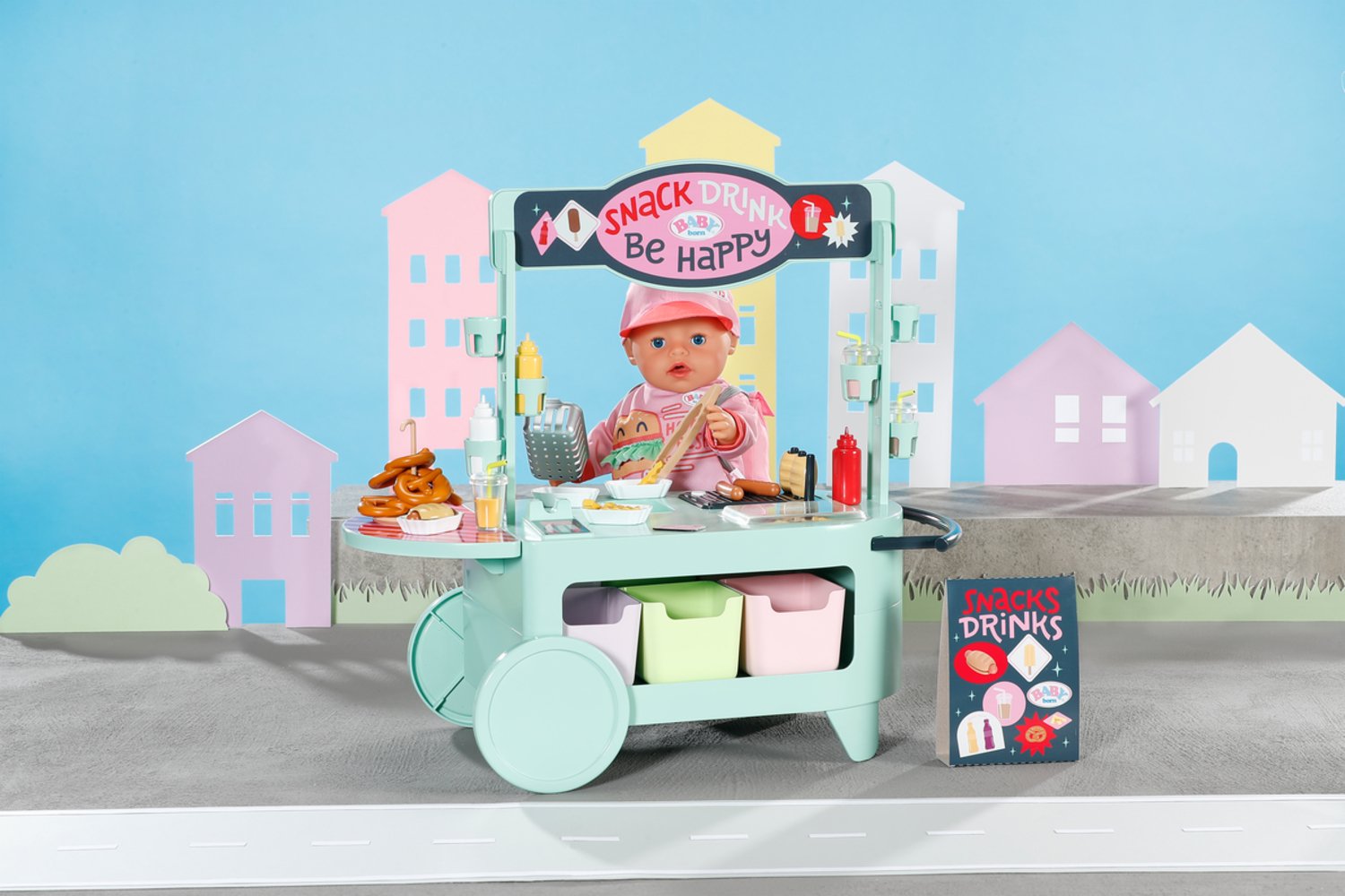 Zapf Creation Baby Born® Snack Shop, Accesorios Para Muñecas 835883