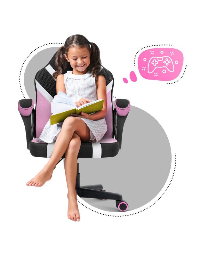 EAN 5903796010640 - Huzaro RANGER 1.0 PINK MESH Asiento plano Respaldo de rejilla imagen 12