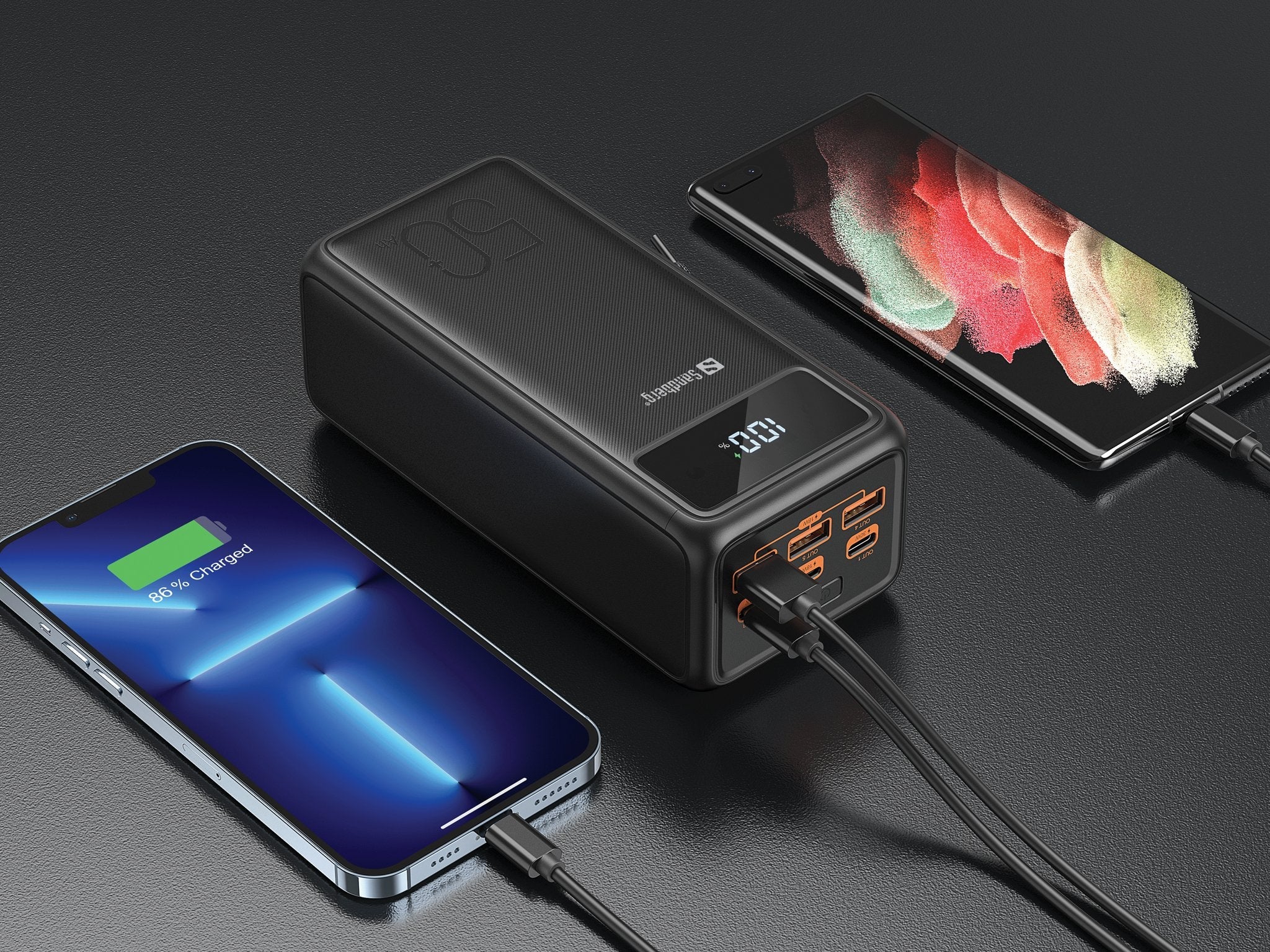 EAN 5705730420757 - Sandberg 420-75 batería externa Ión de litio 50000 mAh Negro imagen 3
