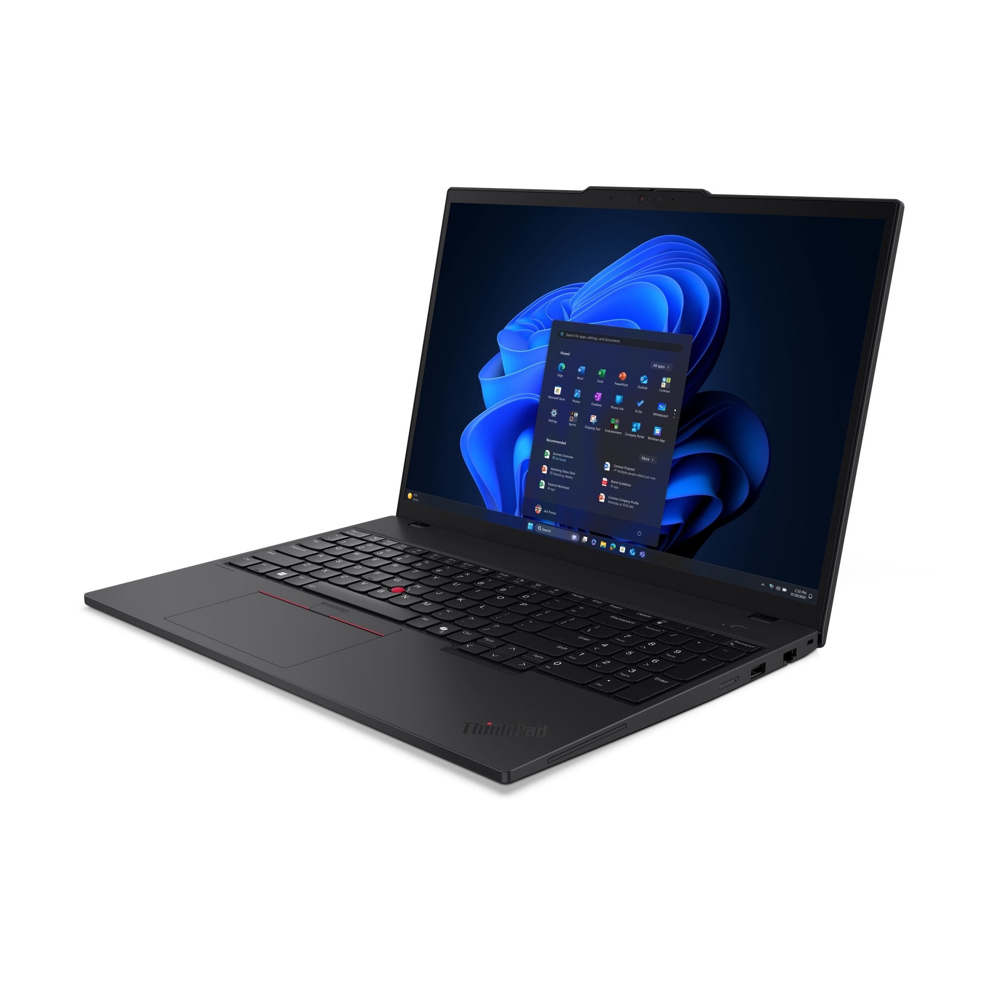 Thinkpad T16 Gen 4 Intel® Core? Ultra 7 258v (Lpe-Cores Up To 3.70ghz 12mb) 16" Wuxga Non-Touch W11p64 Sp/Mx/En 32.0gb 1x512gb Ssd M.2 2280 Pcie Gen4 Tlc Opal Intel® Arc? Graphics 140v Intel®Be201 Bt 5.4 Wired Ethernet Fpr 5mp Rgb+Ir 4 Cell