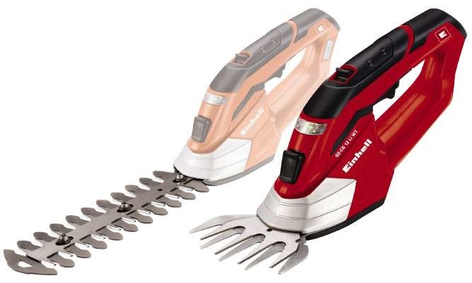 EAN 4006825626223 - Einhell GE-CG 12 Li WT tijera de césped inalámbrica 10 cm 12 V Ión de litio Negro, Rojo imagen 1
