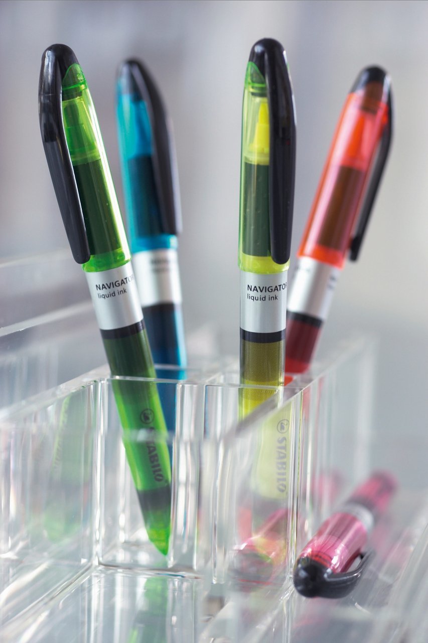 Stabilo Navigator Marcador Fluorescente Verde -10u-