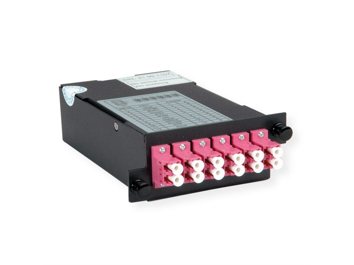 Value Mpo-Modul, Mpo-Stecker 12x Lc-Buchse