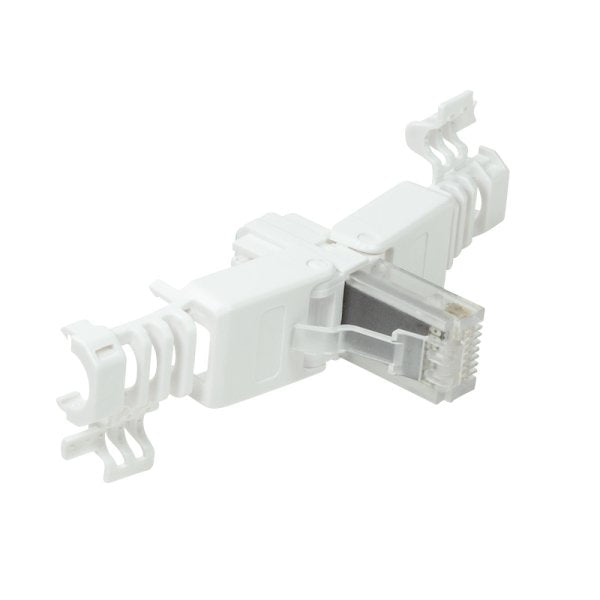 Logilink Mp0028 Conector Rj-45 Transparente, Blanco