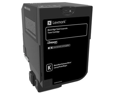 Lexmark Cs720, Cs725 Cartucho Negro Alto Rendimiento Corporativo (20 000 Páginas)