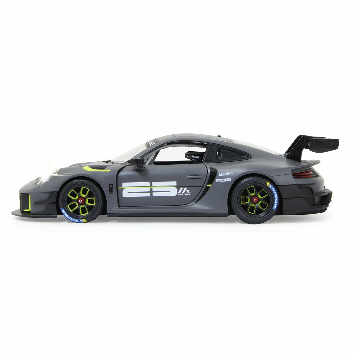 Jamara Porsche 911 Gt2 Rs Clubsport 25 1:14 Grau 2,4ghz Manual Door