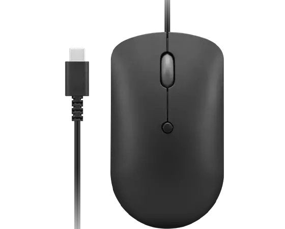 EAN 0195892016229 - Lenovo GY51D20875 ratón Oficina Ambidextro USB Tipo C Óptico 2400 DPI imagen 1