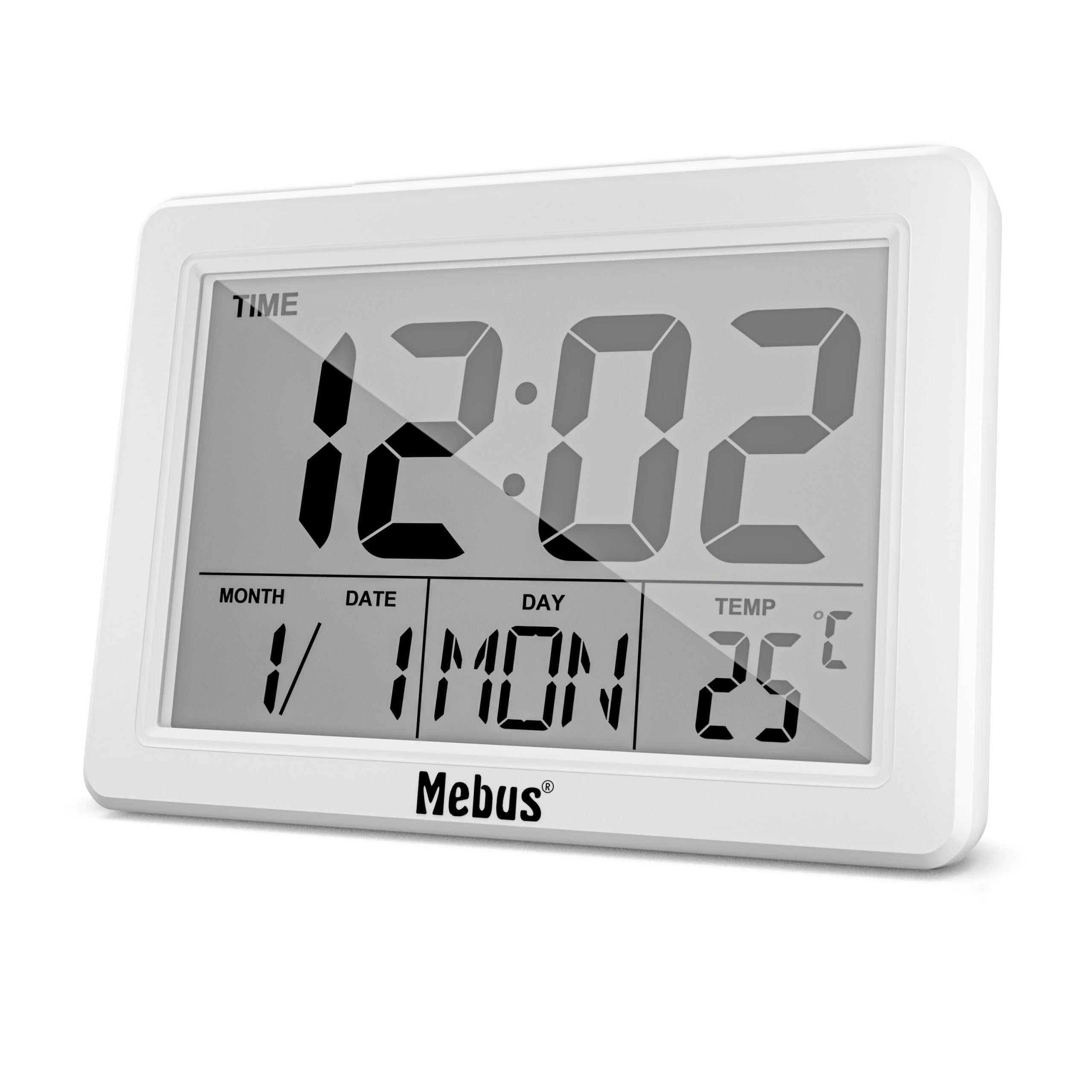 EAN 4007218257383 - Mebus 25738 despertador Reloj despertador analógico Blanco imagen 3