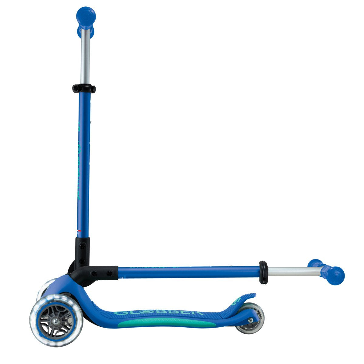 EAN 4895224409663 - Globber Primo Foldable Plus Lights Niños Patinete clásico Azul, Marina imagen 3