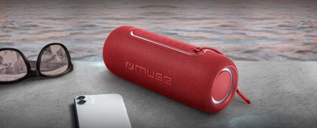 Altavoz Bluetooth Muse M-780 Btr Rojo