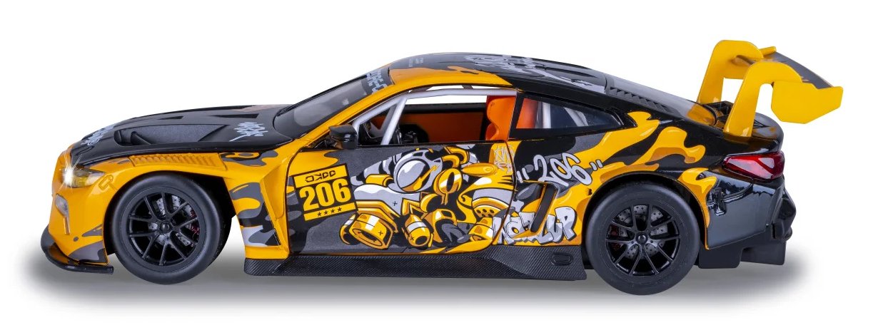 Jamara Bmw M4 Gt3 1:24 Amarillo 3+