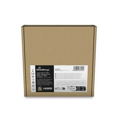 Cable Mediarange Mrcs221 Hdmi 10 M Hdmi Tipo A (Estándar) Negro