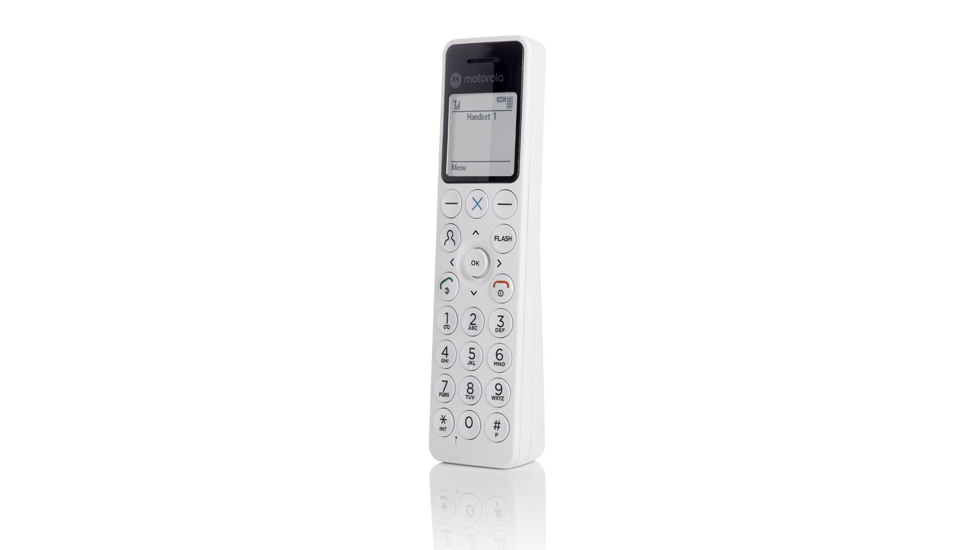 Motorola Dot411 Telefono Inalambrico Dect - Gran Pantalla Lcd - Teclado Retroiluminado - Manos Libres