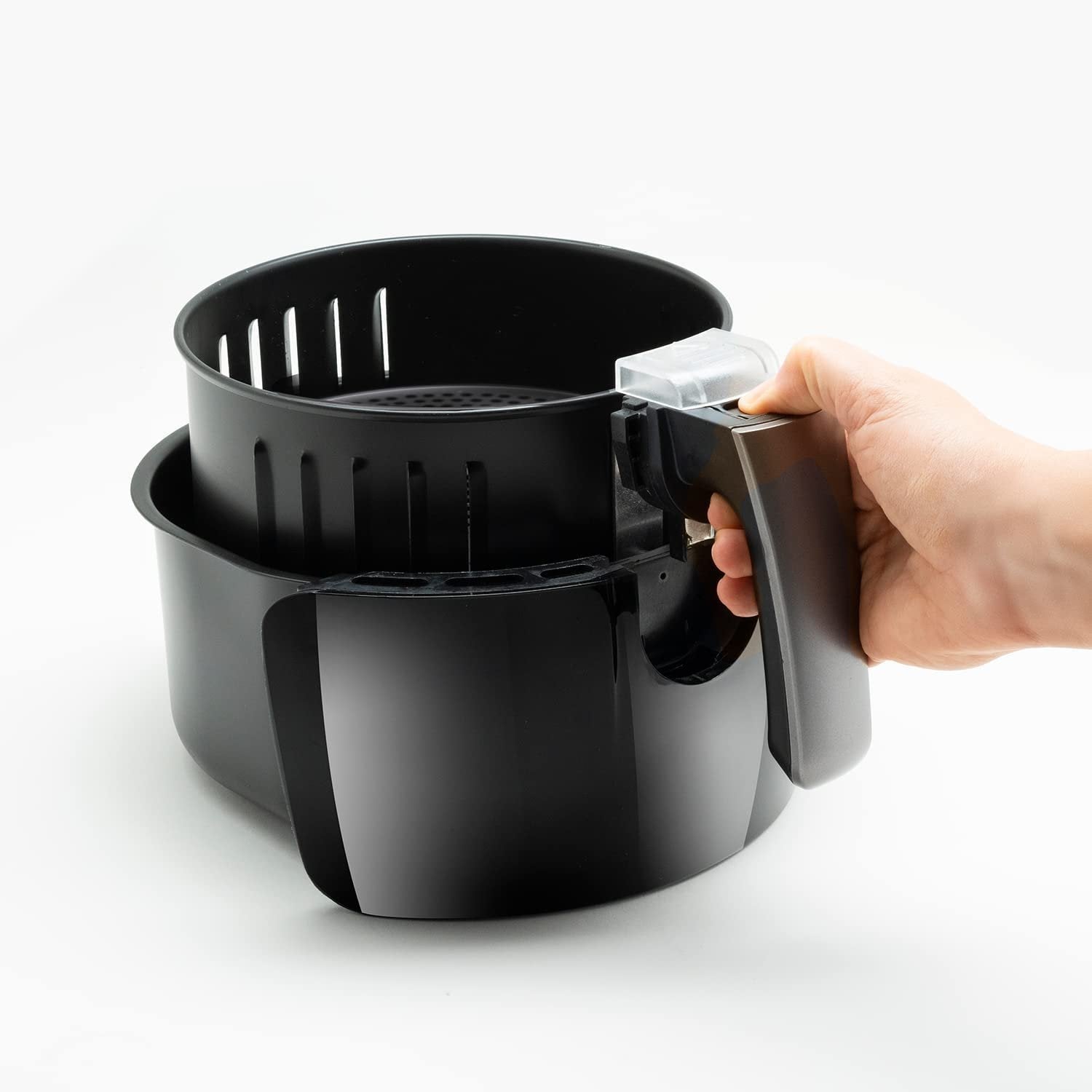 EAN 8432406730014 - Black & Decker BXAF2500E freidora Sencillo 2,5 L Independiente 1500 W Freidora de aire caliente Negro imagen 4