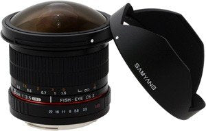 EAN 8809298882136 - Samyang 8mm f/3.5 Asph IF MC Fisheye CSII DH SLR Objetivo de ojo de pez Negro imagen 3