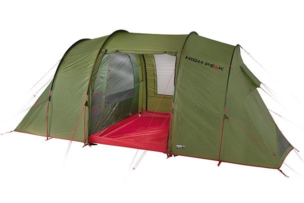 EAN 4001690103336 - High Peak Goose 4 4 personas(s) Verde, Rojo Tienda tipo túnel imagen 1