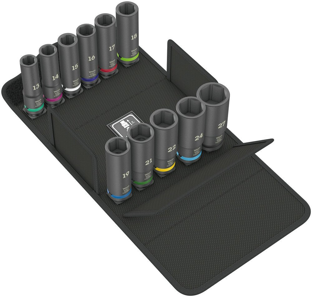 EAN 4013288224088 - Wera 05004841001 toma de llaves de impacto Juego de llaves de impacto Negro imagen 1