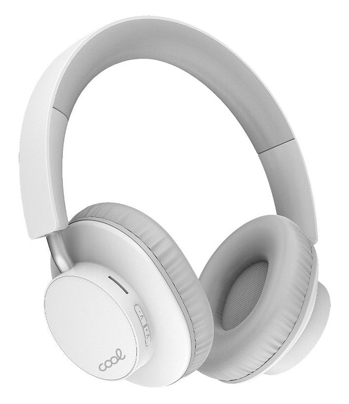 Cool Auriculares Stereo Bluetooth Cascos Smarty Blanco