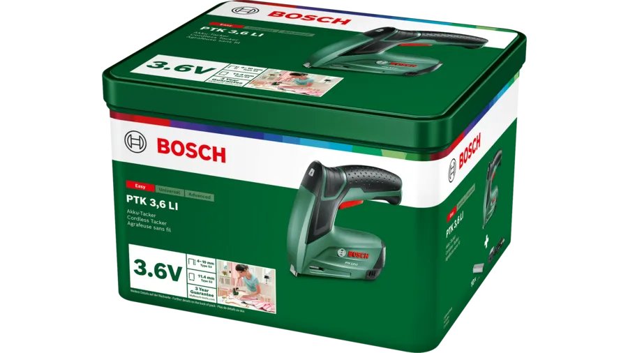 EAN 4059952566580 - Bosch 0 603 968 200 grapadora eléctrica Grapado permanente Punteo Fijación imagen 3