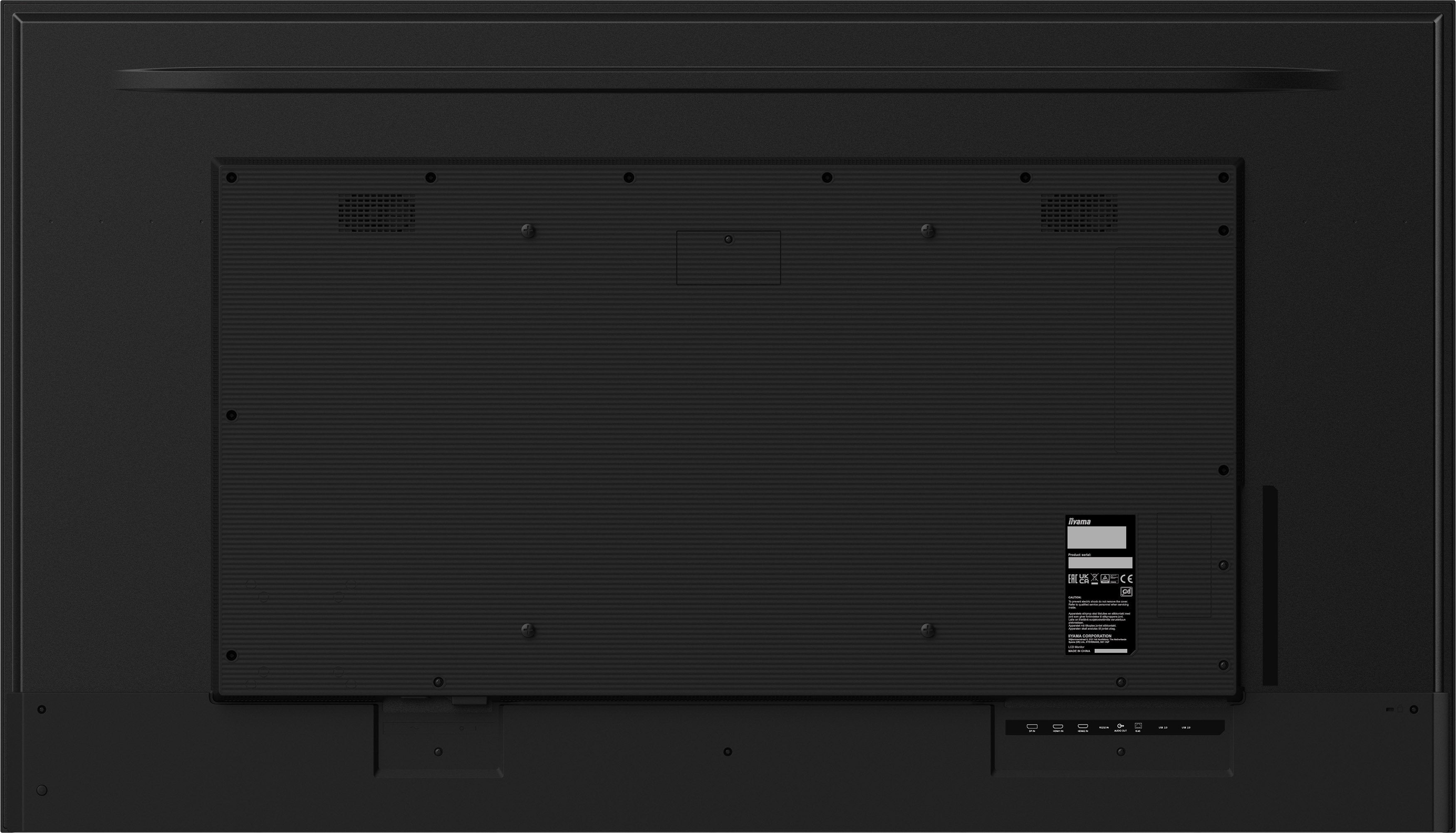 EAN 4948570123582 - iiyama LH6565UHSB-B1 pantalla de señalización Diseño de quiosco 163,8 cm (64.5") LED Wifi 800 cd / m² 4K imagen 12