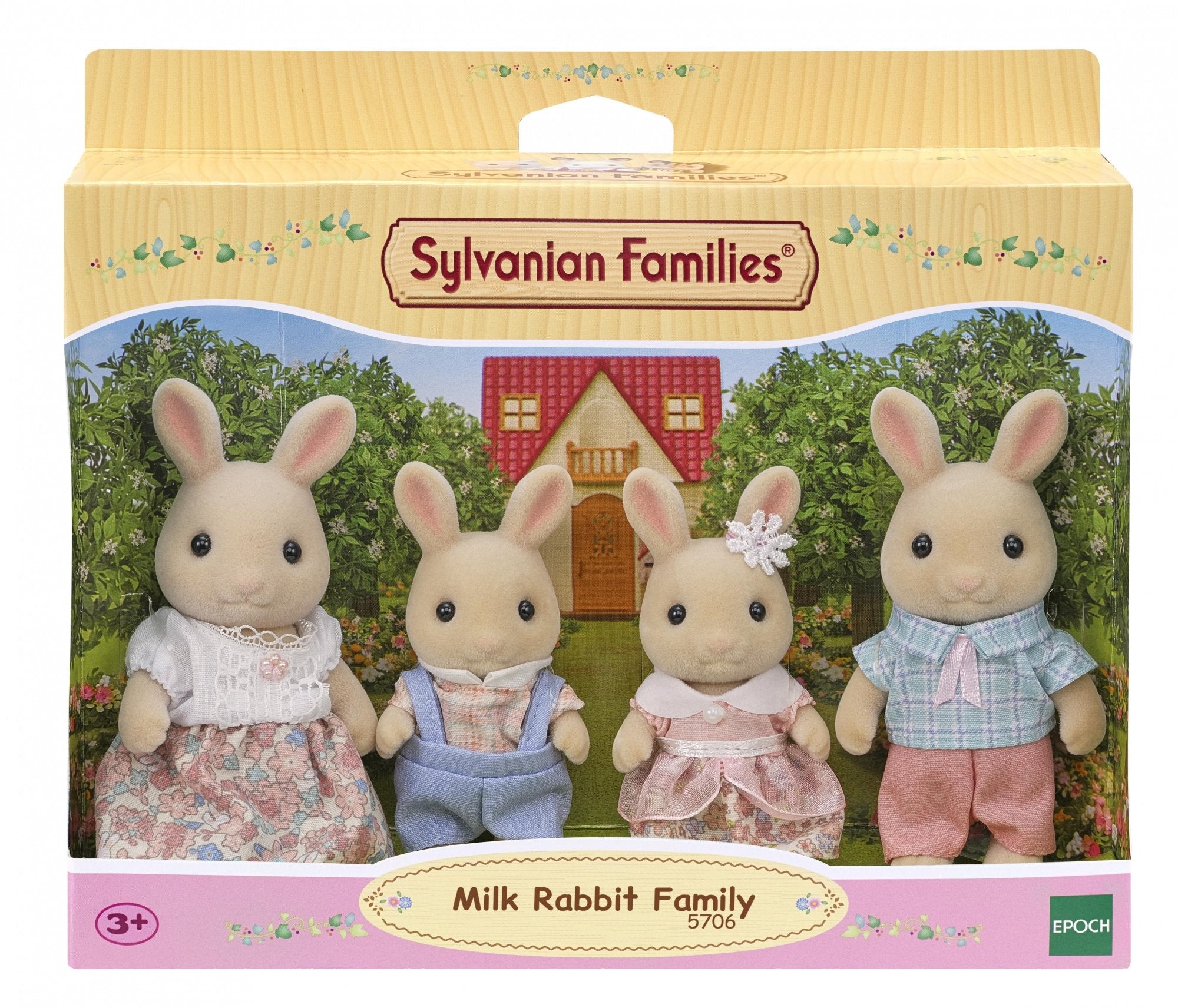 Epoch Sylvanian Families - Milchhasen Familie 5706