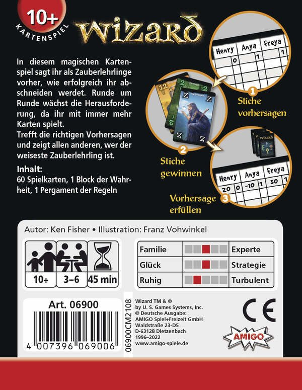 Asistente De Amigo, Juego De Cartas 06900