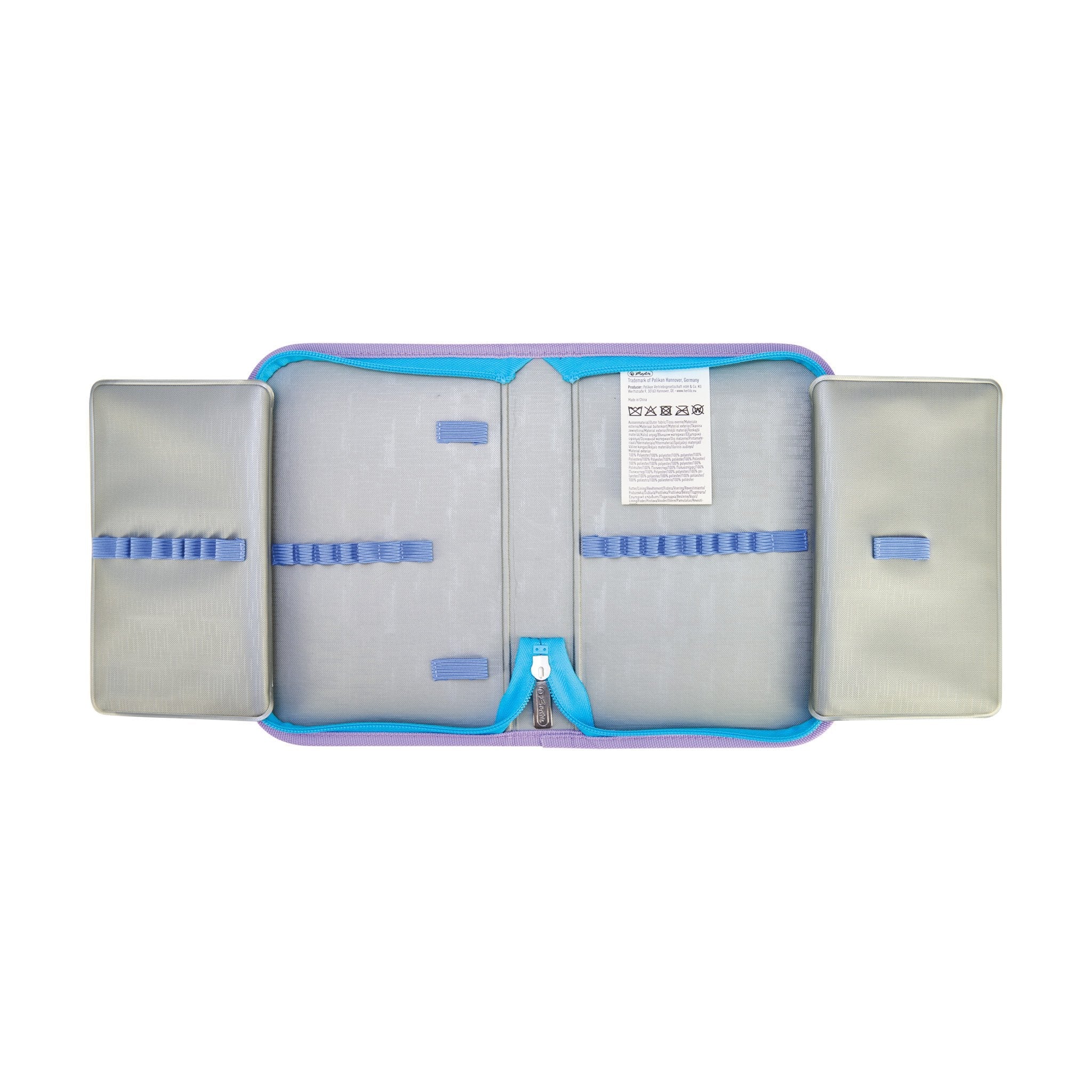 EAN 4008110396392 - Herlitz UltraLight XL Plus Little Monster juego de mochila escolar Chica Poliéster Azul, Lila, Amarillo imagen 13