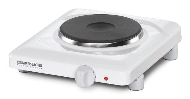 EAN 4001797370006 - Rommelsbacher THL 1097 hobs Blanco Encimera Hornillo eléctrico / Placa eléctrica 1 zona(s) imagen 1