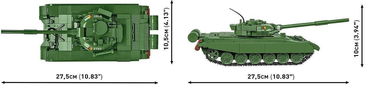 EAN 5902251026257 - COBI T-72 (East Germany/Soviet) imagen 9