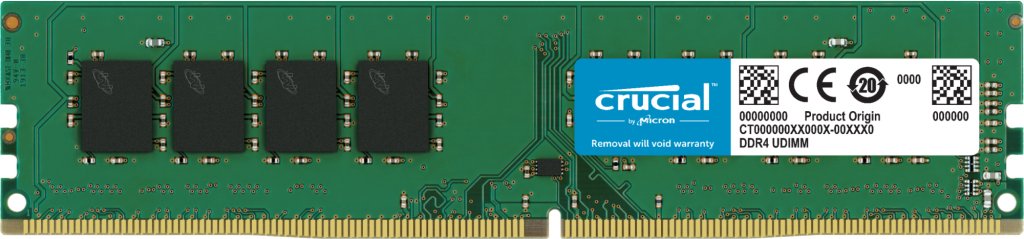 EAN 649528920928 - Crucial CT32G4DFD832AT módulo de memoria 32 GB 1 x 32 GB DDR4 288-pin DIMM imagen 1