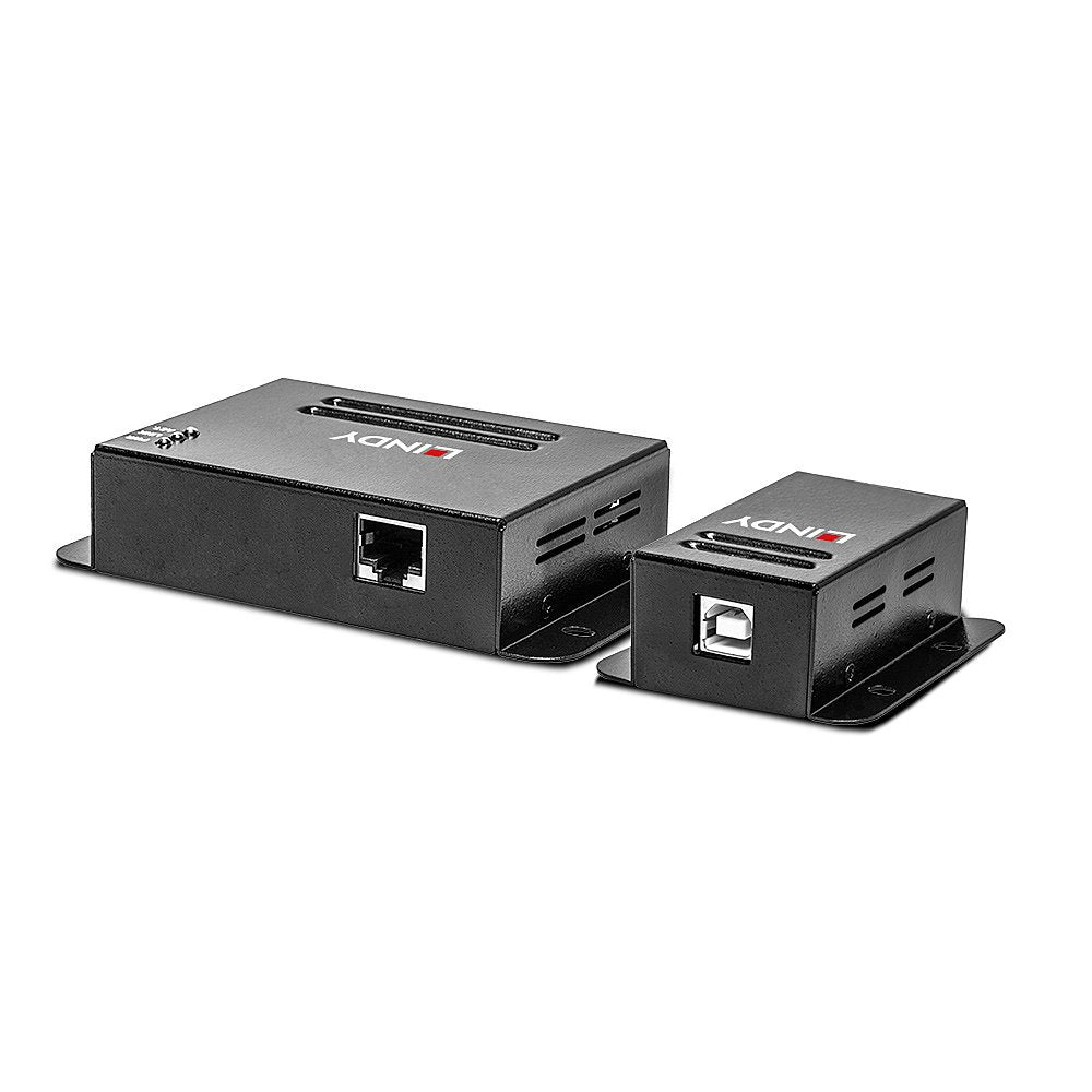 Lindy Extender Usb 2.0 Cat5 Power Over Rj45 4 Port 50m