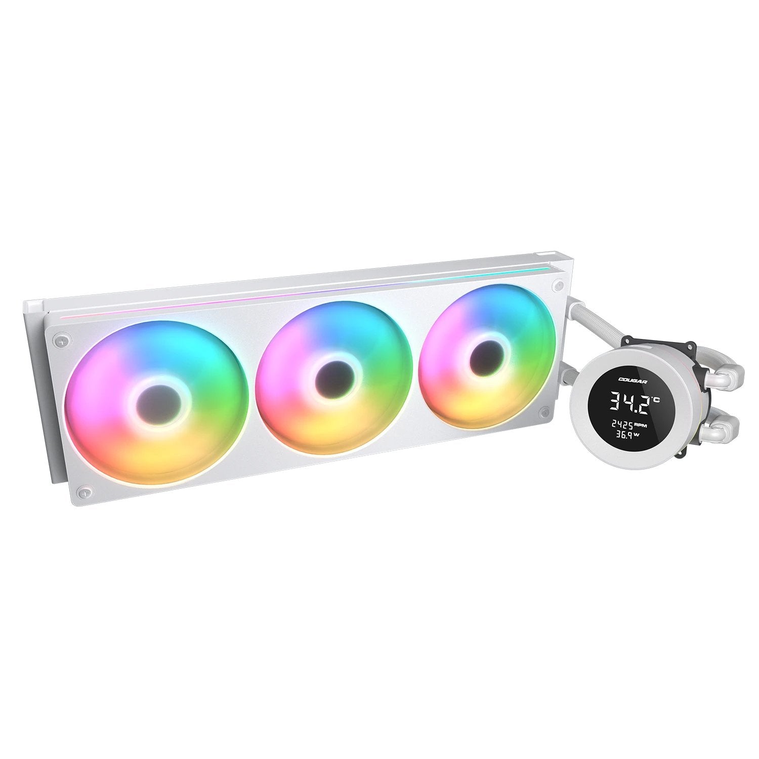 EAN 4710483779954 - COUGAR CGR-PSDVARGB-W-360 Procesador Sistema de refrigeración líquida todo en uno 12 cm Blanco imagen 2