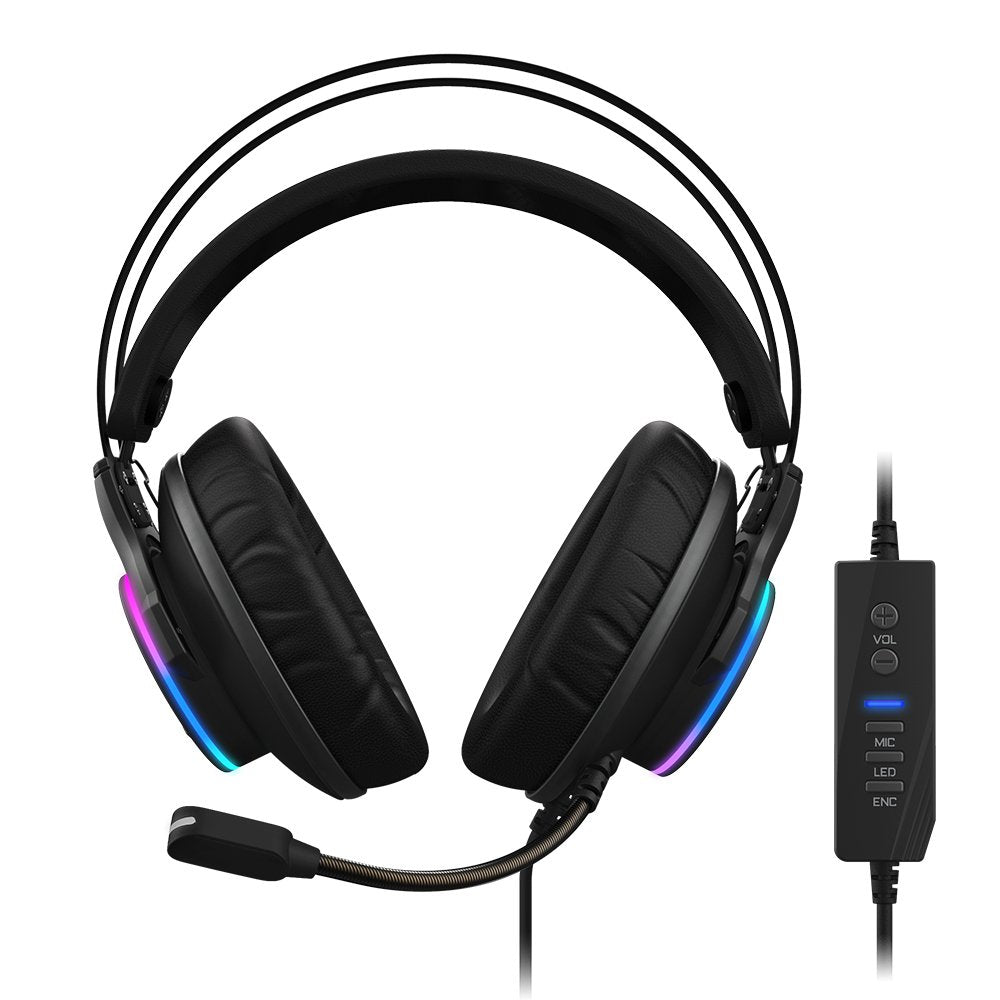 EAN 4719331551995 - GIGABYTE AORUS H1 auricular y casco Auriculares Alámbrico Diadema Juego USB tipo A Negro imagen 1